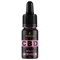 Gotas CBD con sabor a fresa